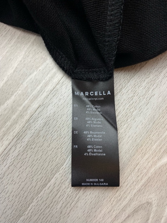 Marcella NYC Belmont Skirt Light European French Terry Maxi Skirt Size Medium - Picture 15 of 16